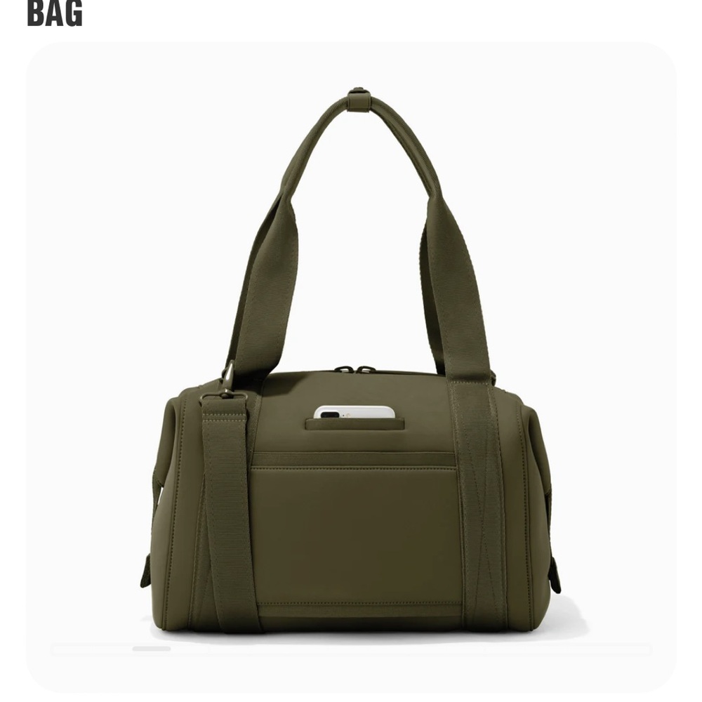 Danger Dover - Landon Neoprene Carryall Bag (Medium) Dark Moss Color - Picture 3 of 14